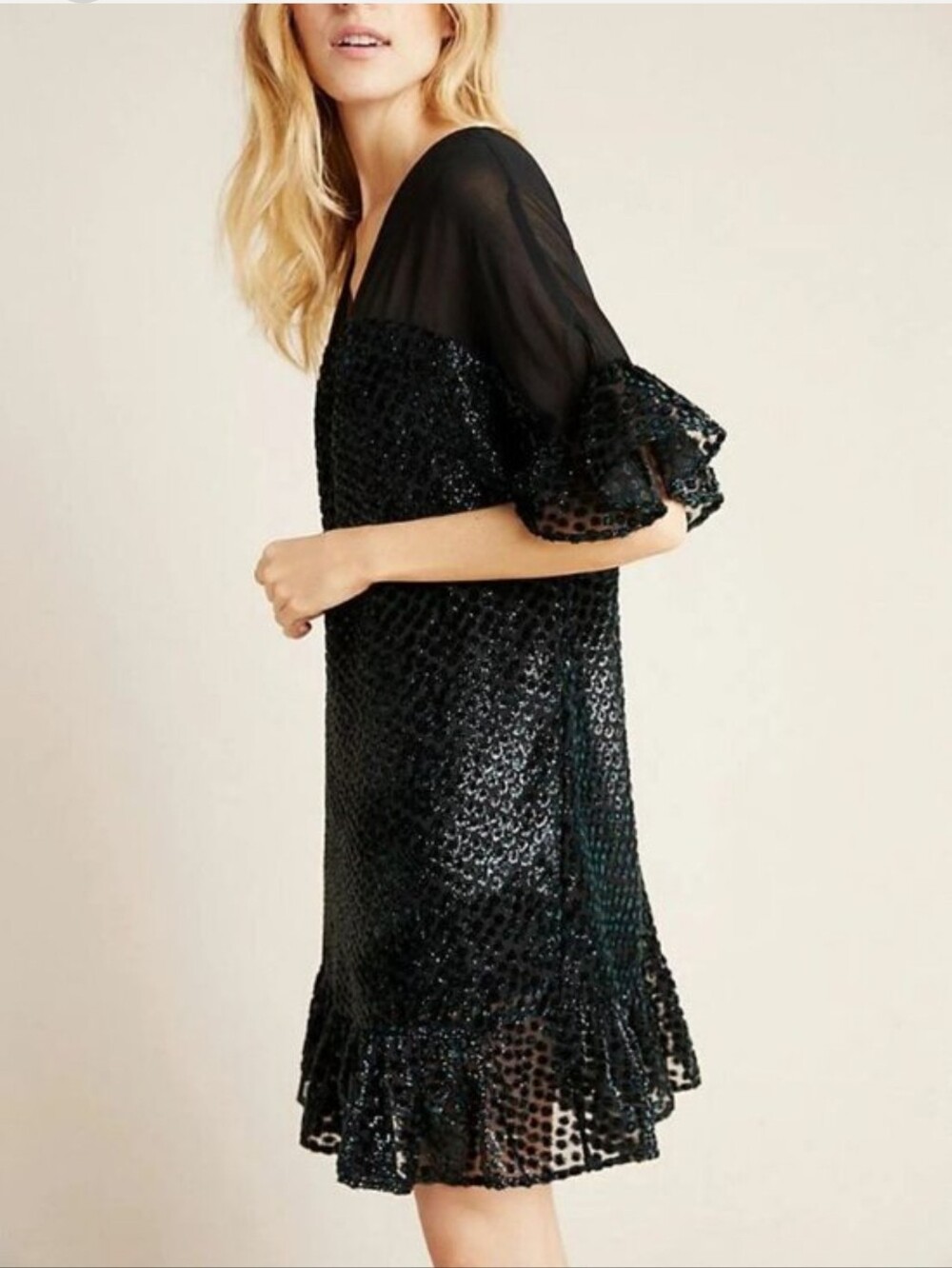 Anthropologie Amadi Lusinda Texured Tunic Dress - Picture 2 of 9